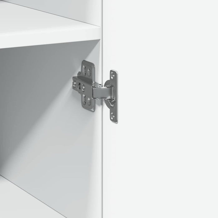 Dulap depozitare slim alb 50x42,5x225 cm lemn prelucrat - WALTI WALTI