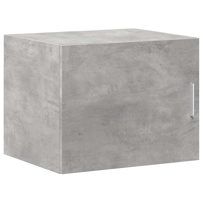 Dulap depozitare slim gri beton 50x42,5x225 cm lemn prelucrat WALTI