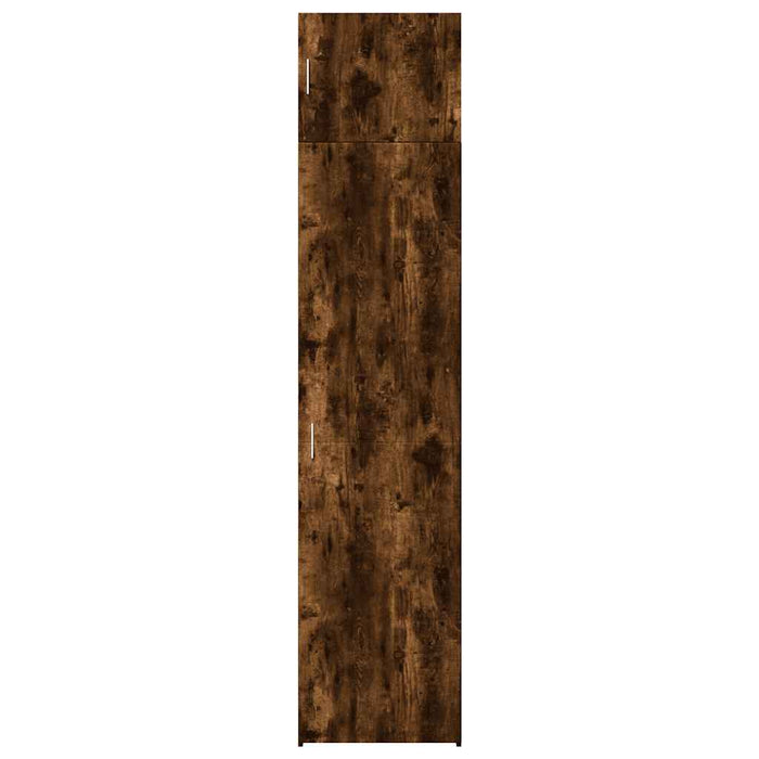 Dulap de depozitare slim, stejar fumuriu, 50x42,5x225 cm, lemn - WALTI WALTI