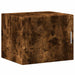 Dulap de depozitare slim, stejar fumuriu, 50x42,5x225 cm, lemn - WALTI WALTI