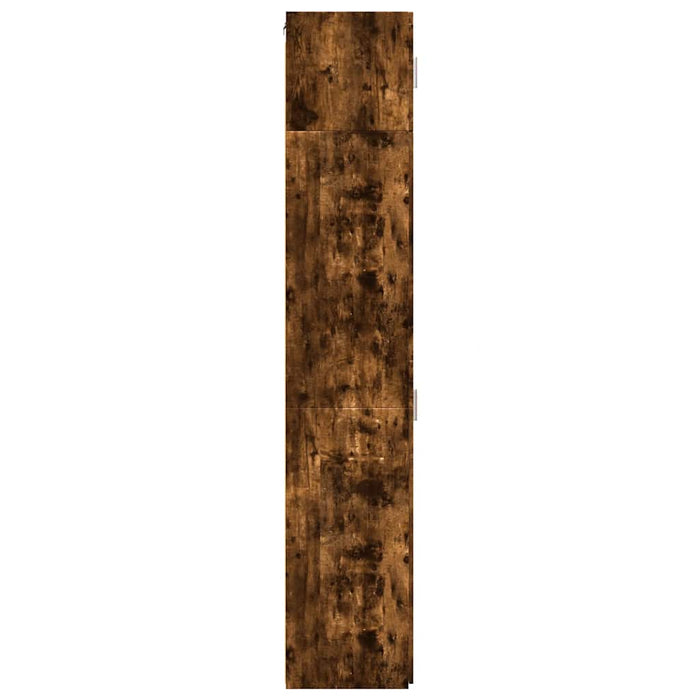 Dulap de depozitare slim, stejar fumuriu, 50x42,5x225 cm, lemn - WALTI WALTI