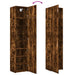 Dulap de depozitare slim, stejar fumuriu, 50x42,5x225 cm, lemn - WALTI WALTI
