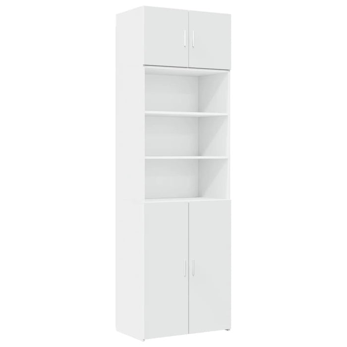 Dulap de depozitare, alb, 70x42,5x225 cm, lemn prelucrat - WALTI WALTI
