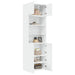 Dulap de depozitare, alb, 70x42,5x225 cm, lemn prelucrat - WALTI WALTI