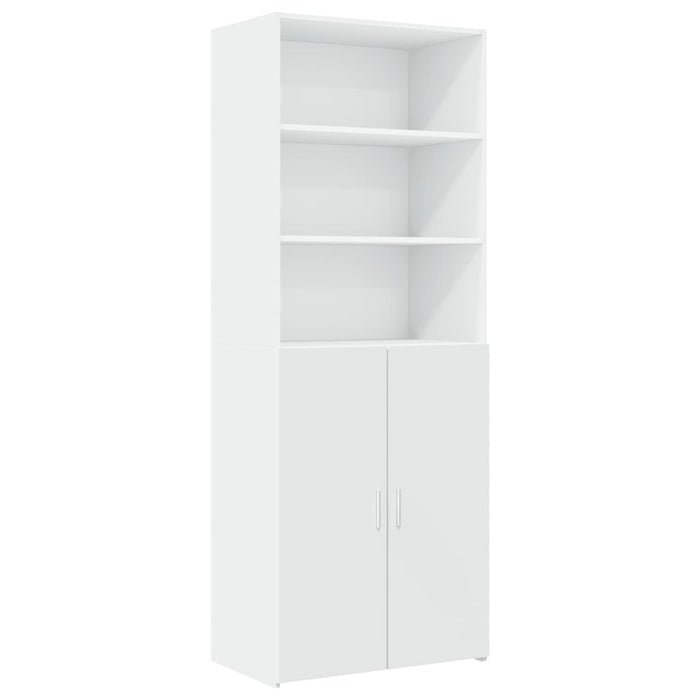 Dulap de depozitare, alb, 70x42,5x225 cm, lemn prelucrat - WALTI WALTI