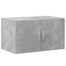 Dulap de depozitare, gri beton, 70x42,5x225 cm, lemn prelucrat - WALTI WALTI