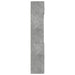 Dulap de depozitare, gri beton, 70x42,5x225 cm, lemn prelucrat - WALTI WALTI