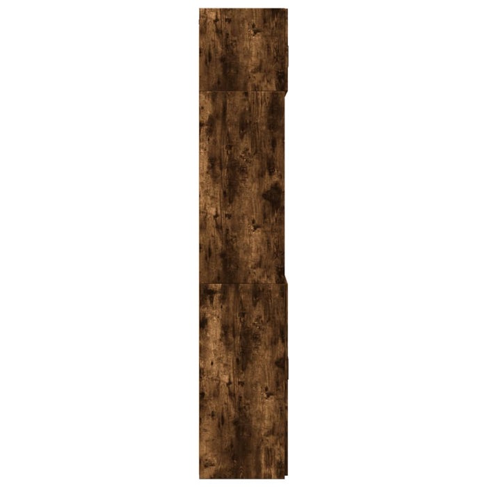 Dulap depozitare stejar fumuriu 70x42,5x225 cm lemn prelucrat - WALTI WALTI