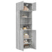 Dulap de depozitare, sonoma gri, 70x42,5x225, lemn prelucrat - WALTI WALTI