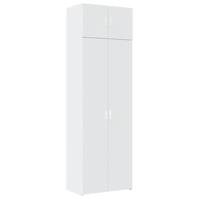 Dulap de depozitare, alb, 70x42,5x225 cm, lemn prelucrat - WALTI WALTI