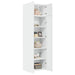 Dulap de depozitare, alb, 70x42,5x225 cm, lemn prelucrat - WALTI WALTI