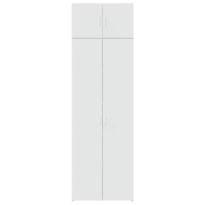 Dulap de depozitare, alb, 70x42,5x225 cm, lemn prelucrat - WALTI WALTI