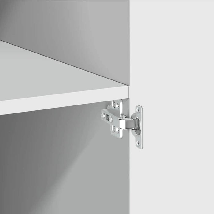 Dulap de depozitare, alb, 70x42,5x225 cm, lemn prelucrat - WALTI WALTI