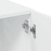 Dulap de depozitare, alb, 70x42,5x225 cm, lemn prelucrat - WALTI WALTI