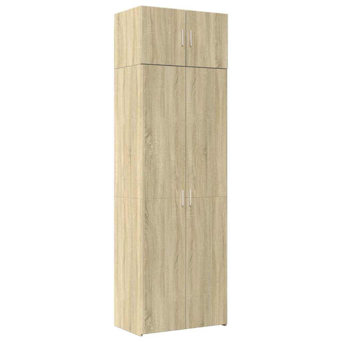 Dulap de depozitare, stejar sonoma, 70x42,5x225, lemn prelucrat - WALTI WALTI