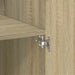 Dulap de depozitare, stejar sonoma, 70x42,5x225, lemn prelucrat - WALTI WALTI