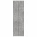 Dulap de depozitare, gri beton, 70x42,5x225 cm, lemn prelucrat - WALTI WALTI