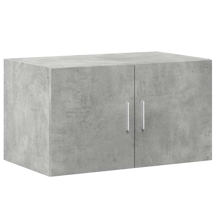Dulap de depozitare, gri beton, 70x42,5x225 cm, lemn prelucrat - WALTI WALTI