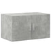 Dulap de depozitare, gri beton, 70x42,5x225 cm, lemn prelucrat - WALTI WALTI