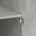 Dulap de depozitare, gri beton, 70x42,5x225 cm, lemn prelucrat - WALTI WALTI