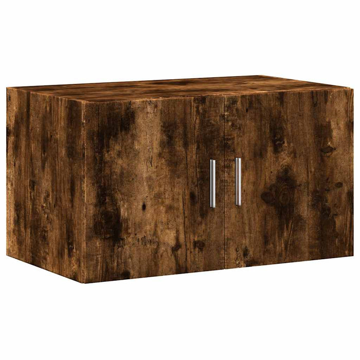 Dulap depozitare stejar fumuriu 70x42,5x225 cm lemn prelucrat - WALTI WALTI