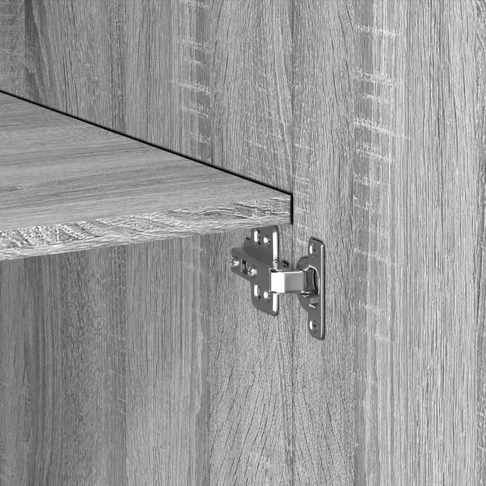 Dulap de depozitare, sonoma gri, 70x42,5x225, lemn prelucrat - WALTI WALTI