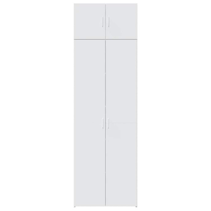 Dulap de depozitare, alb, 70x42,5x225 cm, lemn prelucrat - WALTI WALTI