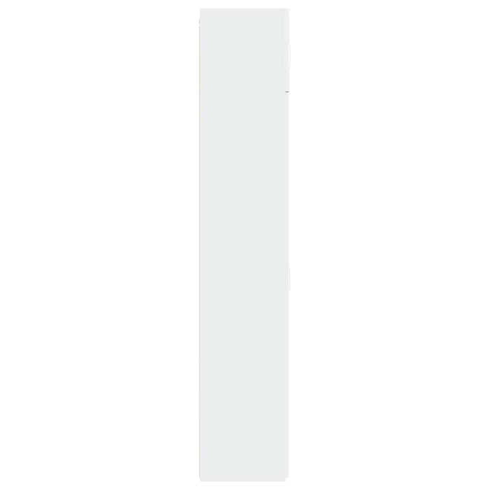 Dulap de depozitare, alb, 70x42,5x225 cm, lemn prelucrat - WALTI WALTI