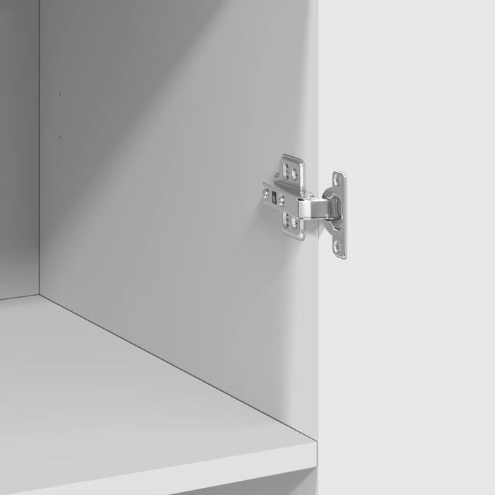 Dulap de depozitare, alb, 70x42,5x225 cm, lemn prelucrat - WALTI WALTI