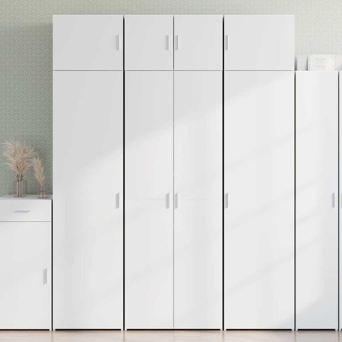 Dulap de depozitare, alb, 70x42,5x225 cm, lemn prelucrat - WALTI WALTI