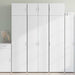 Dulap de depozitare, alb, 70x42,5x225 cm, lemn prelucrat - WALTI WALTI