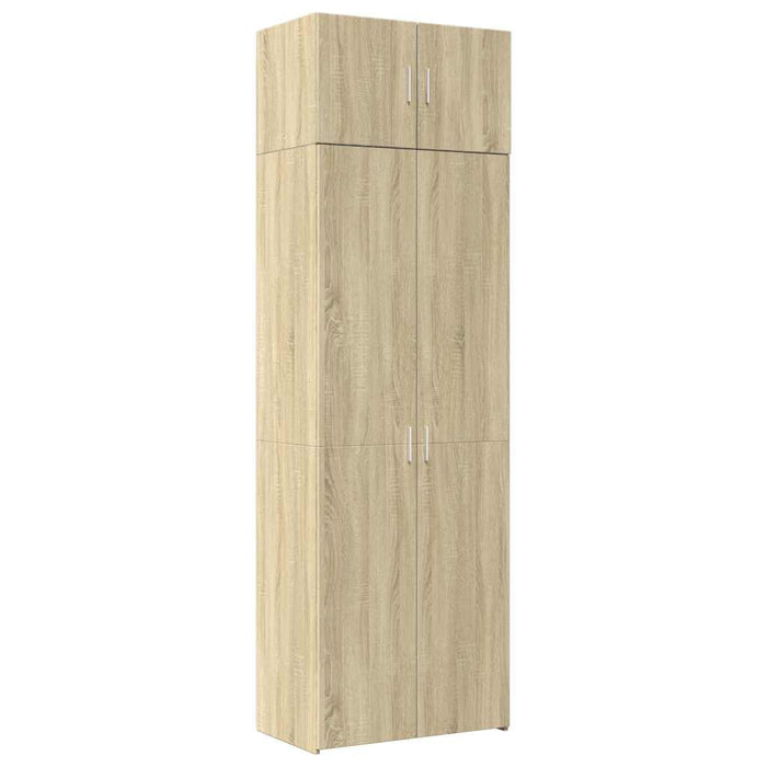 Dulap de depozitare, stejar sonoma, 70x42,5x225, lemn prelucrat - WALTI WALTI