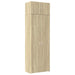 Dulap de depozitare, stejar sonoma, 70x42,5x225, lemn prelucrat - WALTI WALTI