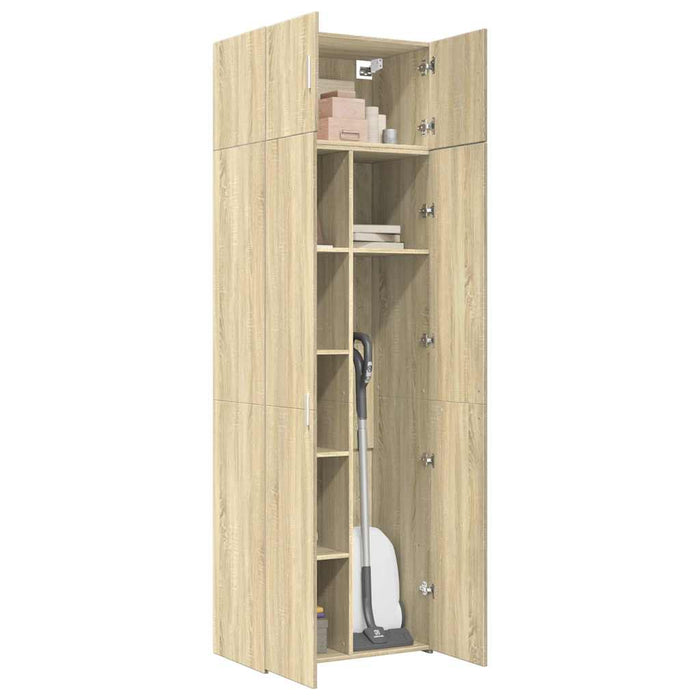 Dulap de depozitare, stejar sonoma, 70x42,5x225, lemn prelucrat - WALTI WALTI