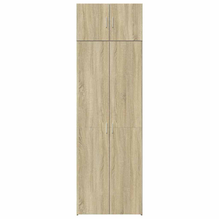 Dulap de depozitare, stejar sonoma, 70x42,5x225, lemn prelucrat - WALTI WALTI