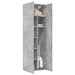 Dulap de depozitare, gri beton, 70x42,5x225 cm, lemn prelucrat - WALTI WALTI