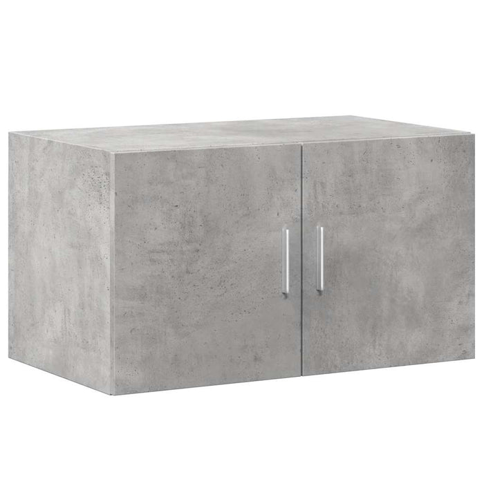 Dulap de depozitare, gri beton, 70x42,5x225 cm, lemn prelucrat - WALTI WALTI