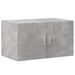 Dulap de depozitare, gri beton, 70x42,5x225 cm, lemn prelucrat - WALTI WALTI