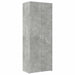 Dulap de depozitare, gri beton, 70x42,5x225 cm, lemn prelucrat - WALTI WALTI