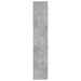 Dulap de depozitare, gri beton, 70x42,5x225 cm, lemn prelucrat - WALTI WALTI
