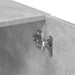 Dulap de depozitare, gri beton, 70x42,5x225 cm, lemn prelucrat - WALTI WALTI