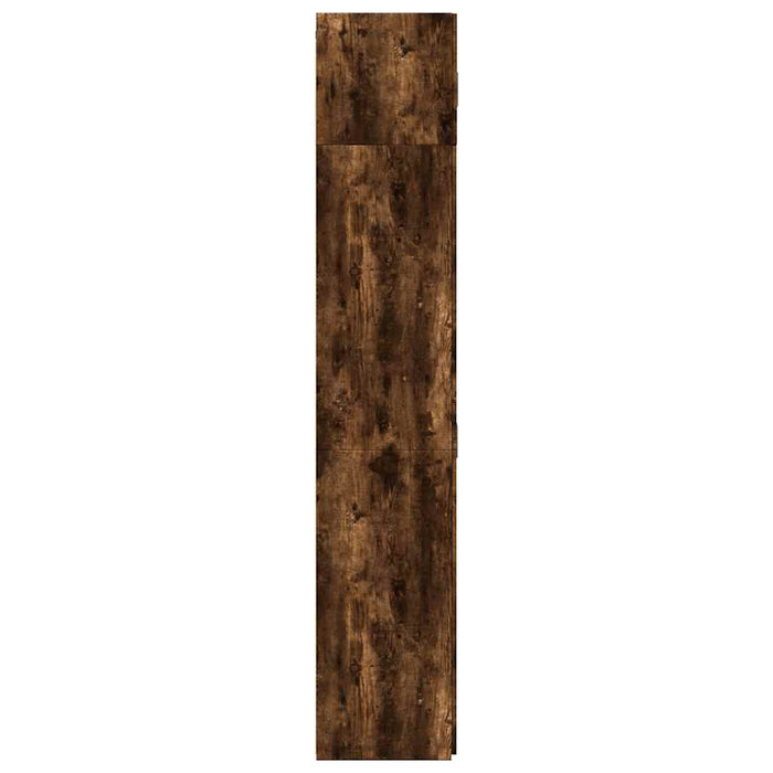 Dulap depozitare stejar fumuriu 70x42,5x225 cm lemn prelucrat WALTI