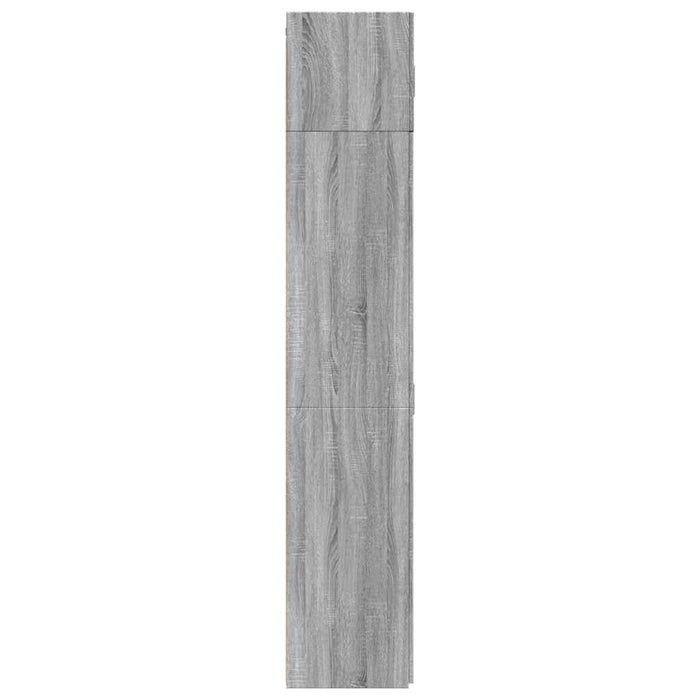 Dulap de depozitare, sonoma gri, 70x42,5x225, lemn prelucrat WALTI