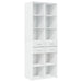 Dulap de depozitare, alb, 70x42,5x225 cm, lemn prelucrat - WALTI WALTI