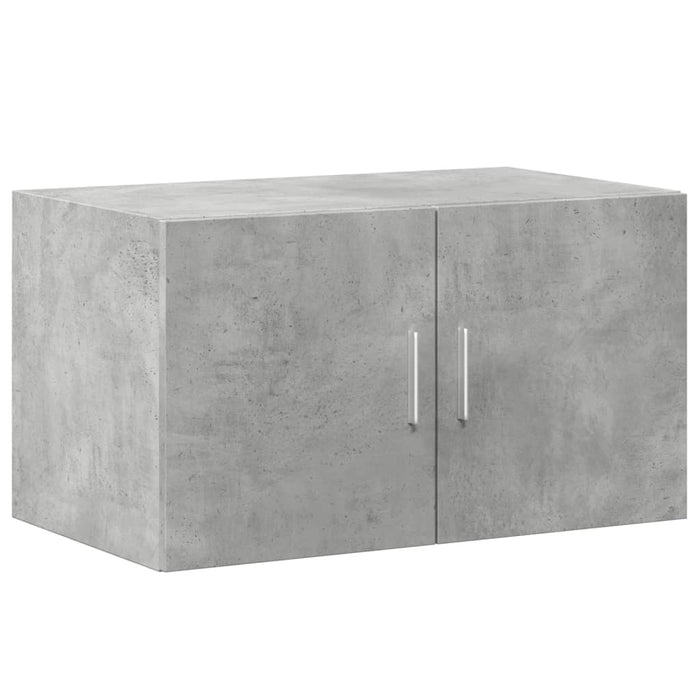 Dulap de depozitare, gri beton, 70x42,5x225 cm, lemn prelucrat - WALTI WALTI