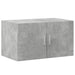 Dulap de depozitare, gri beton, 70x42,5x225 cm, lemn prelucrat - WALTI WALTI