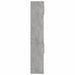 Dulap de depozitare, gri beton, 70x42,5x225 cm, lemn prelucrat - WALTI WALTI