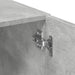 Dulap de depozitare, gri beton, 70x42,5x225 cm, lemn prelucrat - WALTI WALTI