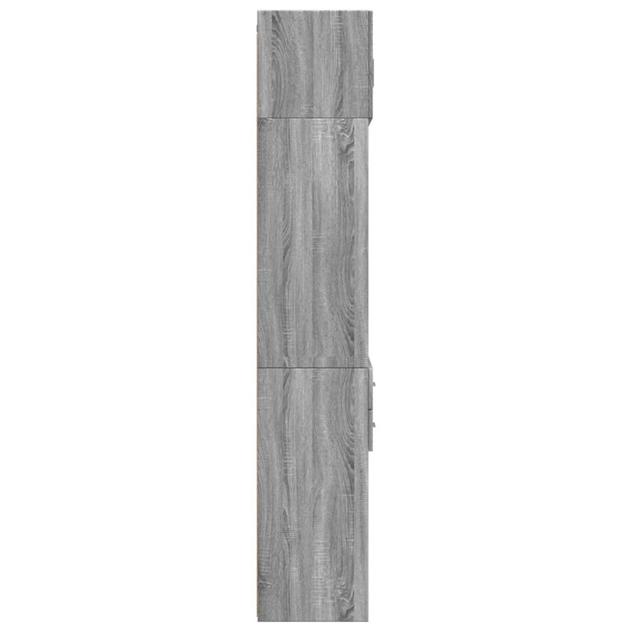 Dulap de depozitare, sonoma gri, 70x42,5x225, lemn prelucrat - WALTI WALTI