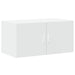 Dulap de depozitare, alb, 80x42,5x225 cm, lemn prelucrat - WALTI WALTI